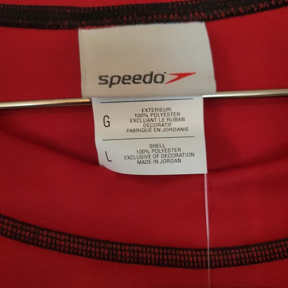 NWT Speedo Men's Swim Shirt - Picture 7 of 7